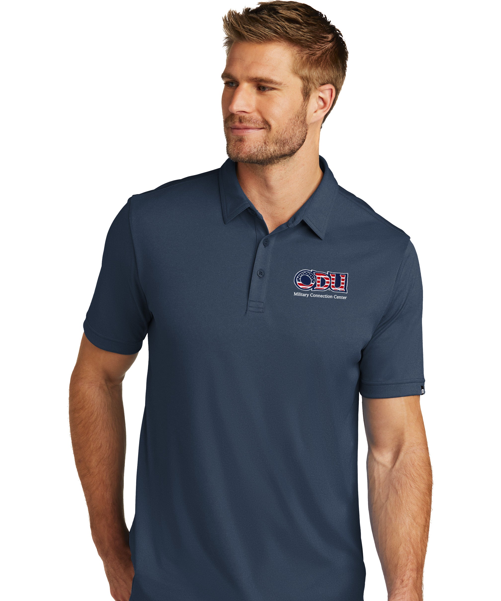 Old Dominion University, ODU Military - Military Connection Center, TravisMathew Coto Performance Polo - Navy