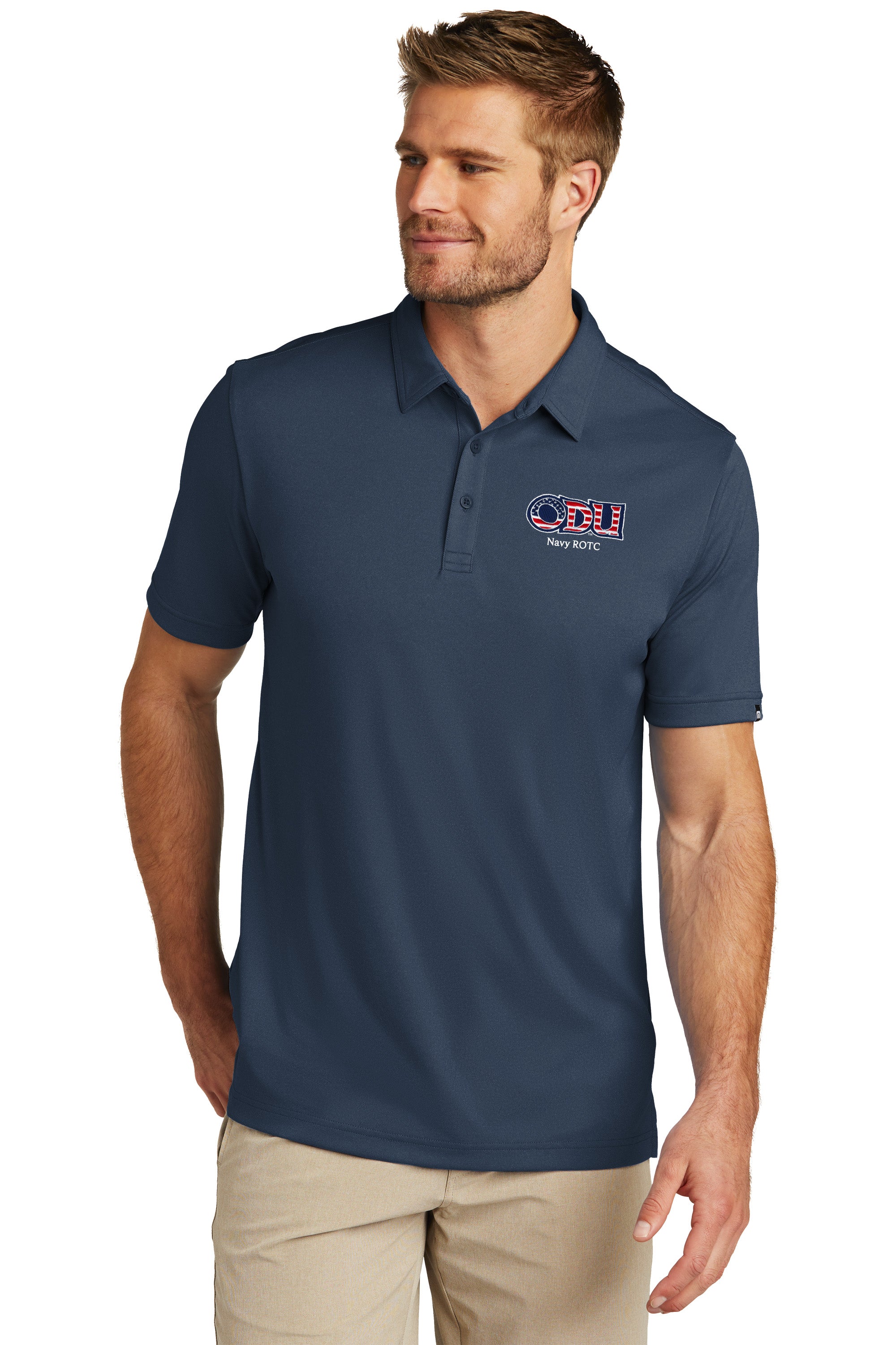 Old Dominion University, ODU Military - Navy ROTC, TravisMathew Coto Performance Polo - Navy