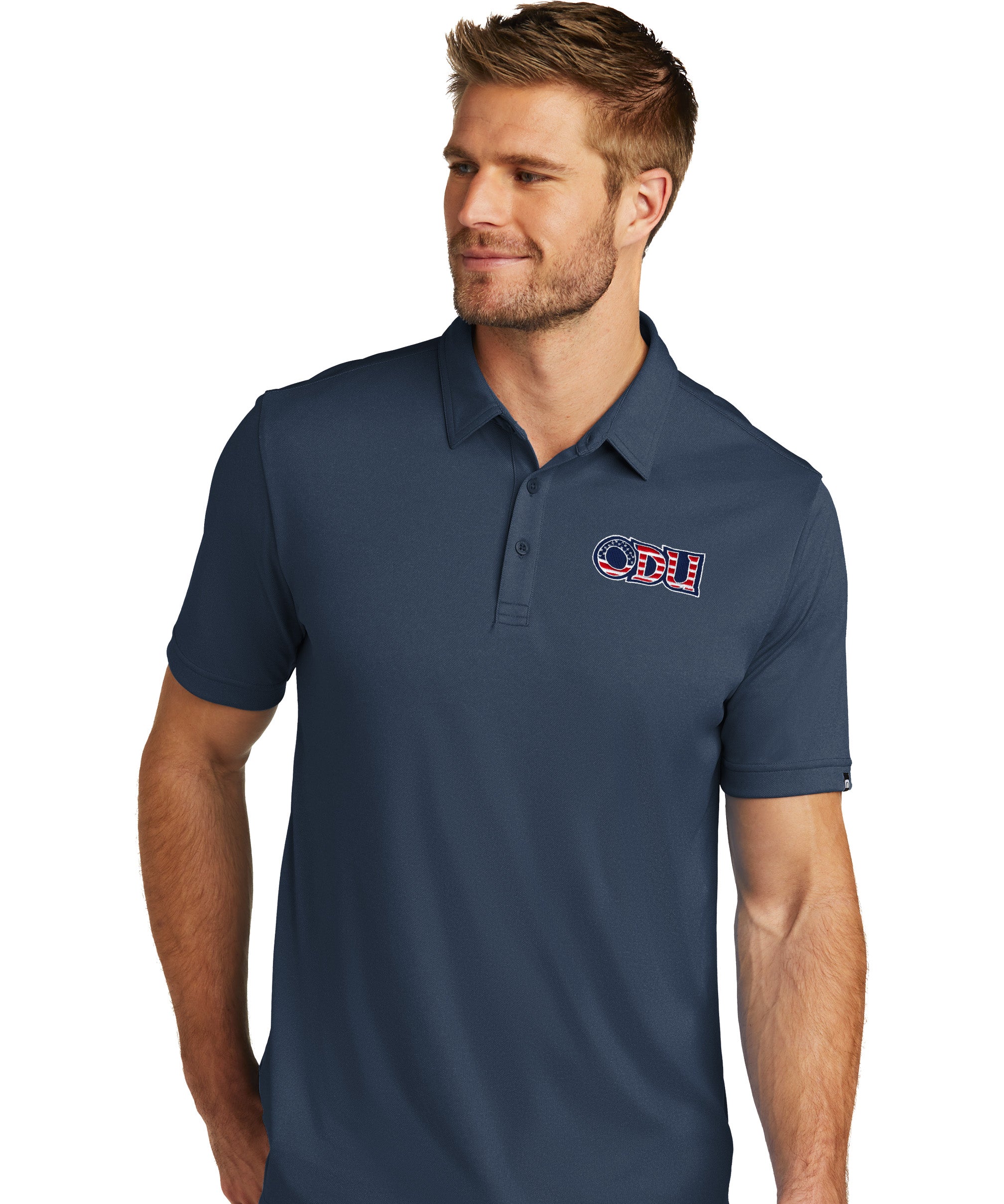 Old Dominion University, ODU Military, TravisMathew Coto Performance Polo Shirt - Navy