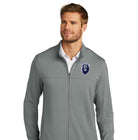 Old Dominion, TravisMathew Newport Full-Zip Fleece- Quiet Shade Gray